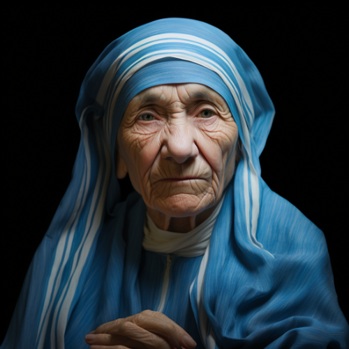 An image of Mother Theresa.