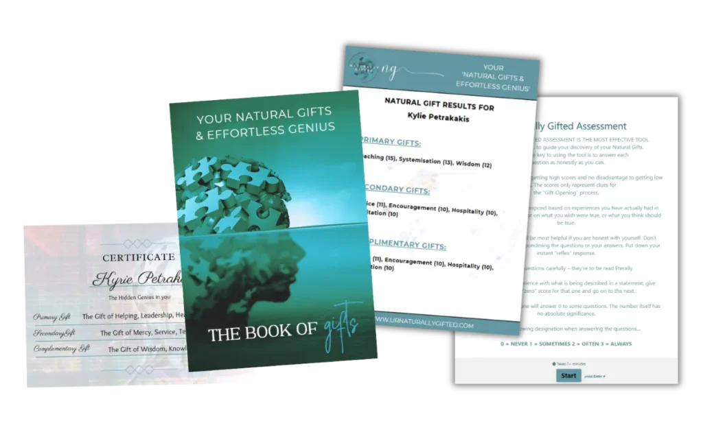 Preview of The Book of gifts and Natural Gift Results and Assessment.